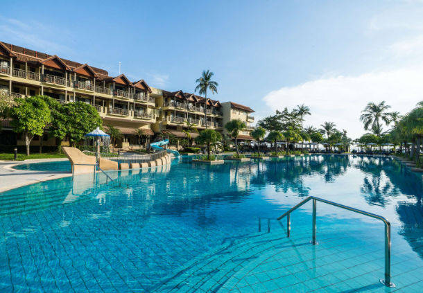 Chloe's 5 Star Marriott placement hotel in Phuket, Thailand