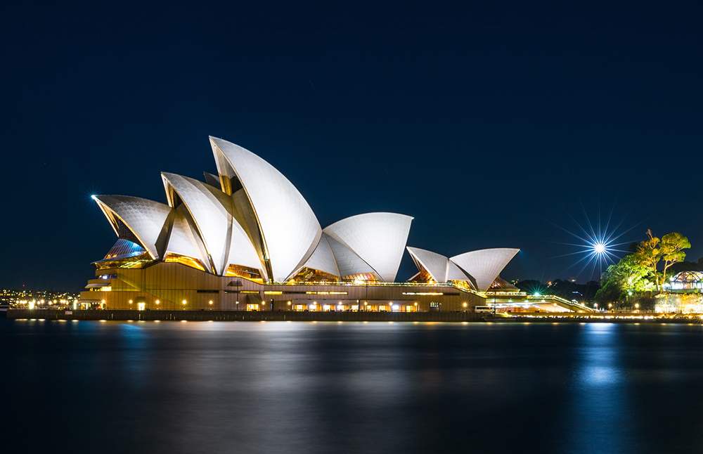 Sydney Opera House, the backdrop to many of our international placements in Australia