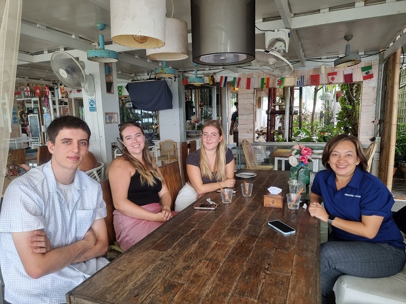 Efan Hoogendoorn’s Hospitality placement in Thailand